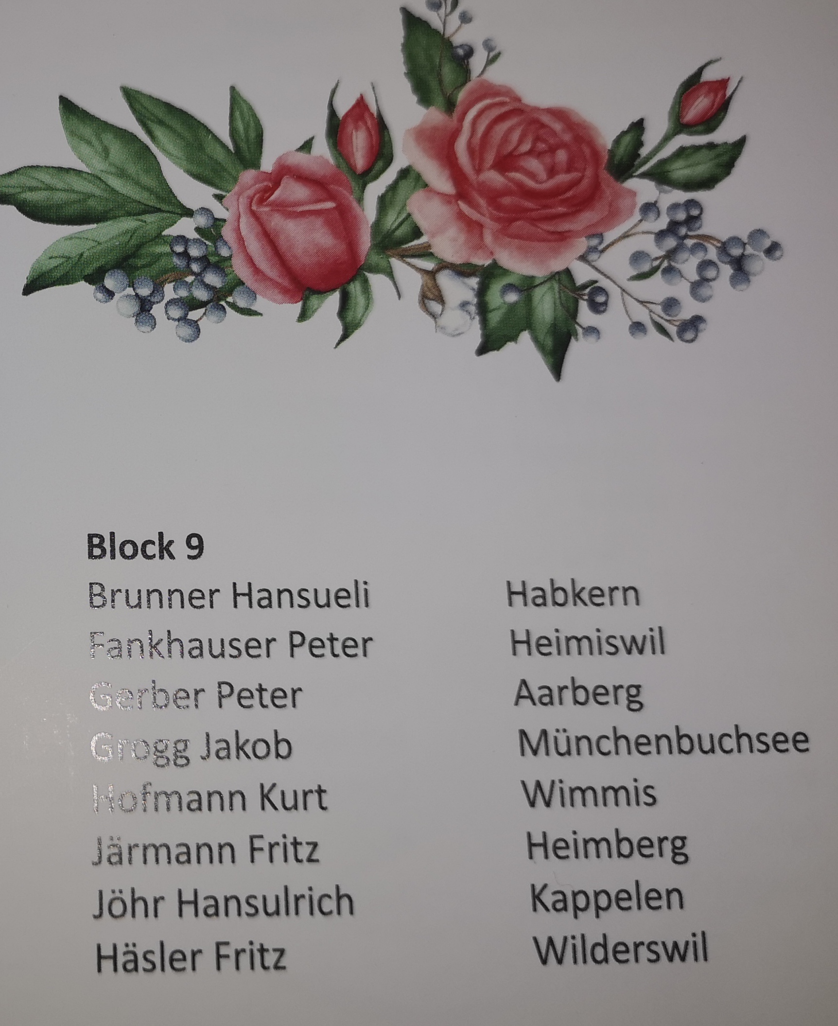 Veteranenehrung BKJV Huttwil, Februar 2026